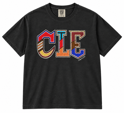 CLE All Sports Typography T-Shirt Only in Clev