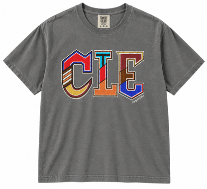 CLE All Sports Typography T-Shirt Only in Clev