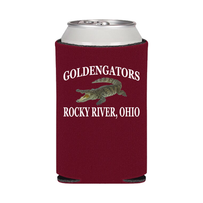 Coozie w/ Rocky River Goldengators Design