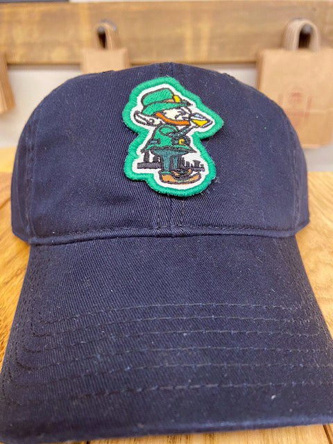 "Cleveland Drinking Irish Elf" on Navy Hat - Only in Clev 