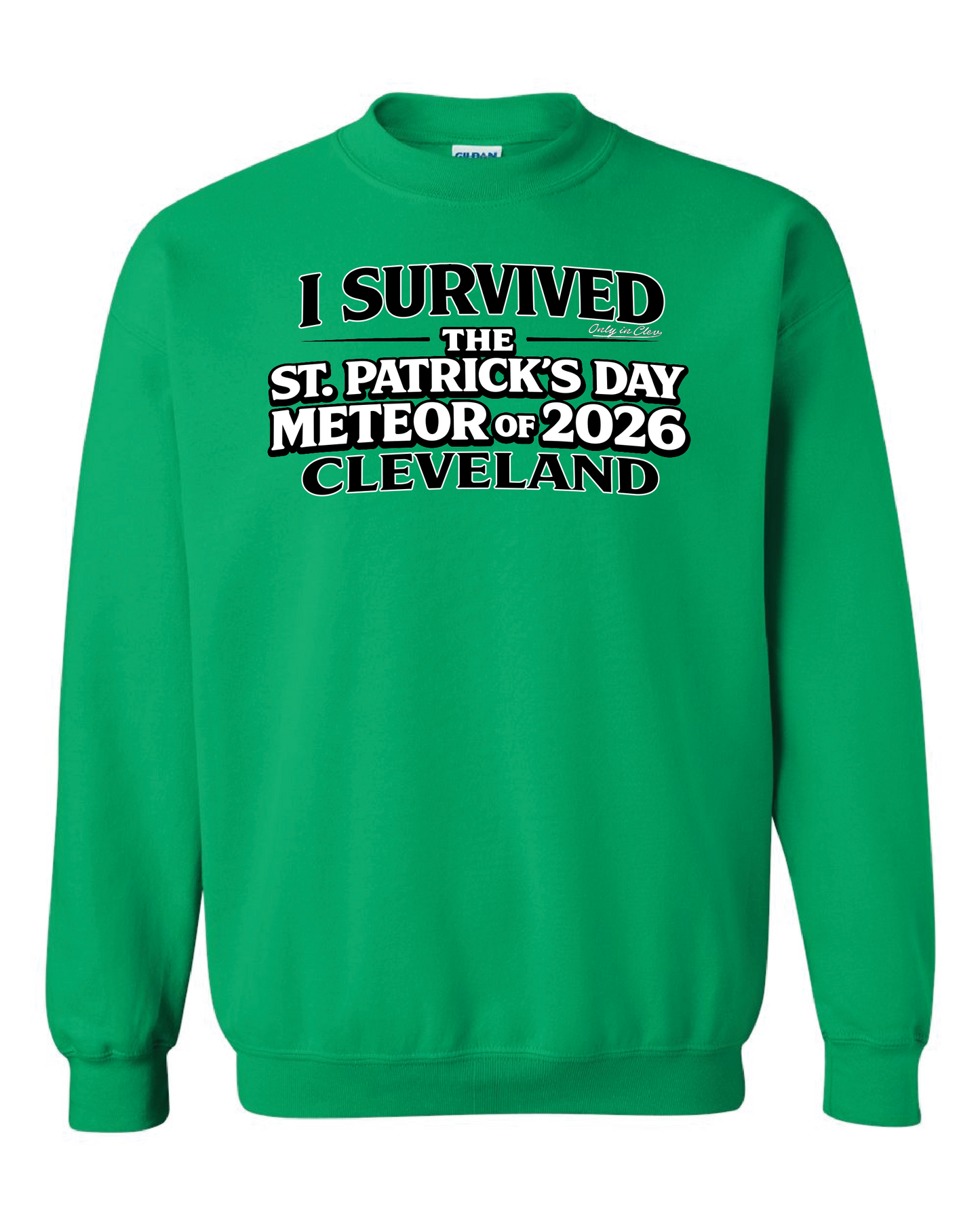 Cleveland Irish Slammer 2026 design on Kelley Green (Copy) Only in Clev