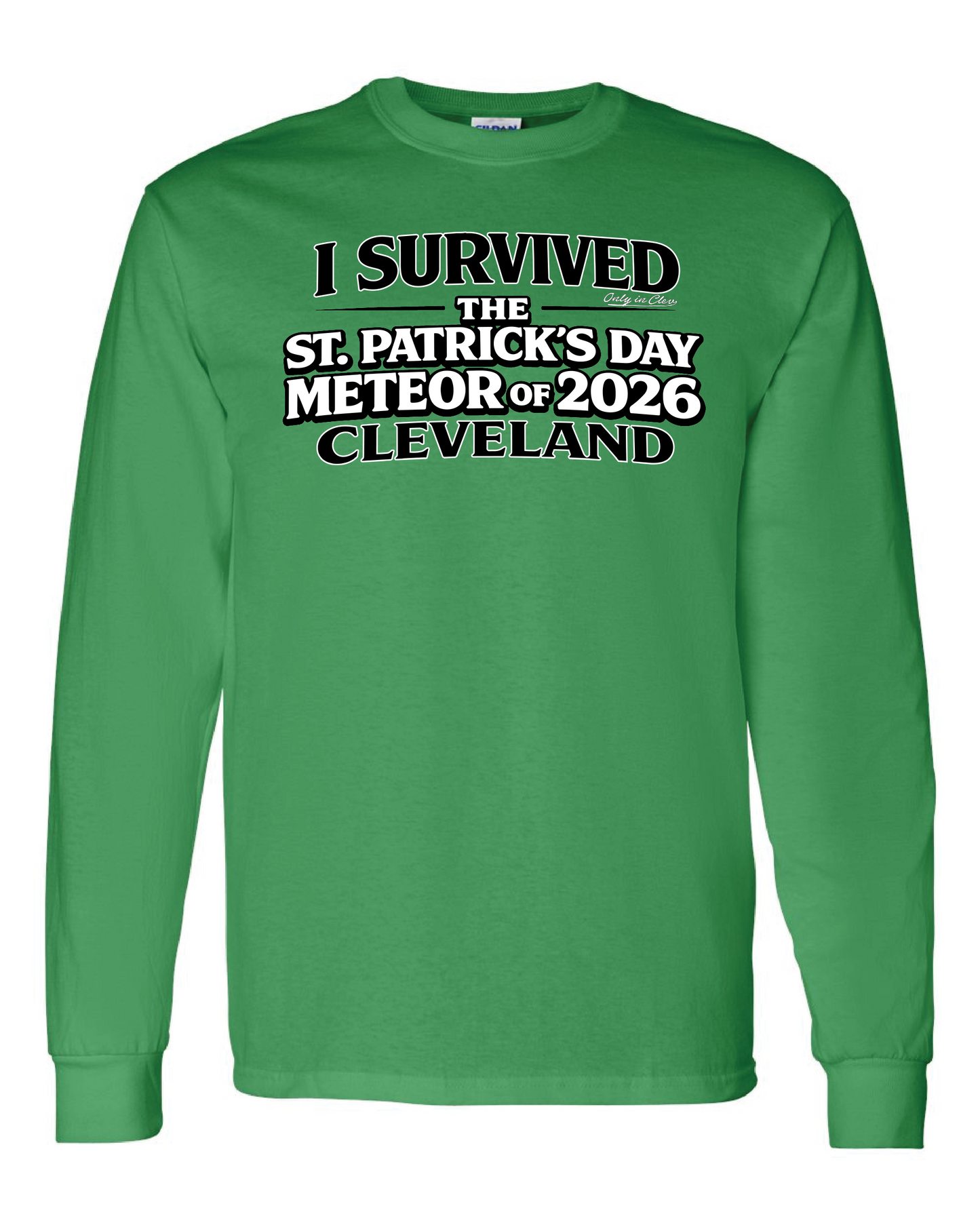 Cleveland Irish Slammer 2026 design on Kelley Green (Copy) Only in Clev