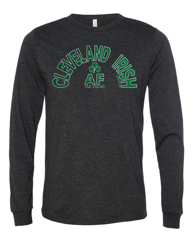 "Cleveland Irish AF (as feck) on Black