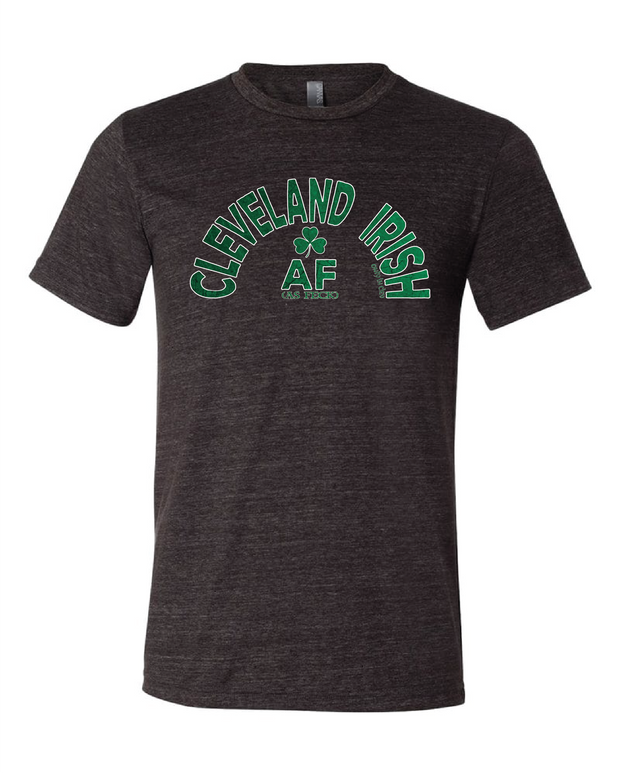 "Cleveland Irish AF (as feck) on Black