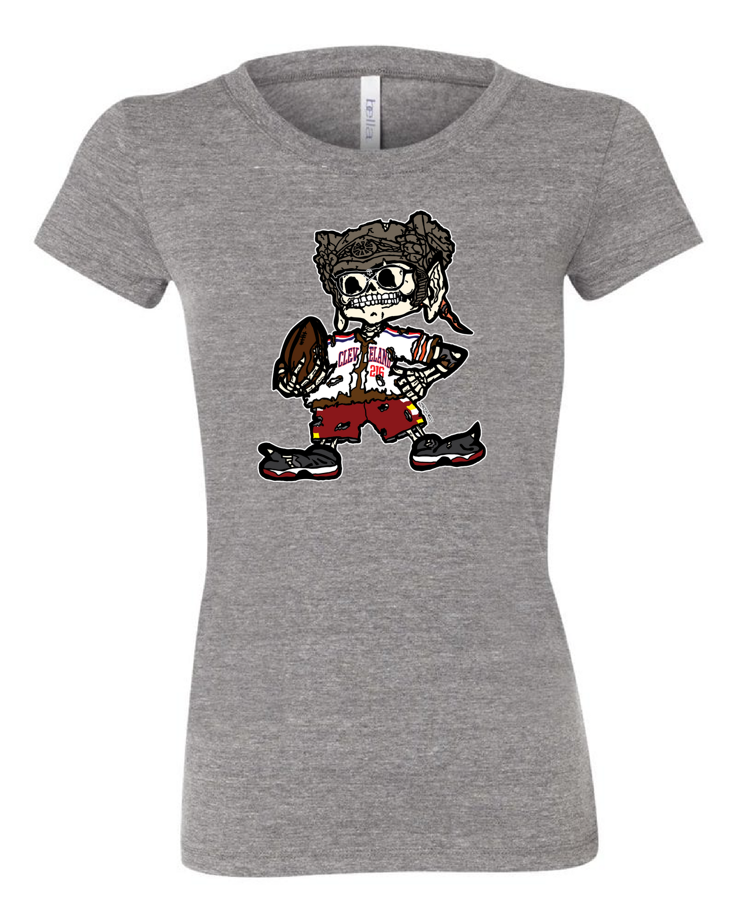 "All Sports Elf Design" on Gray - Only in Clev 