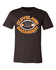 "Cleveland Badassery"  Design on Brown