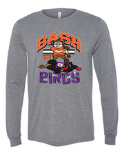 "Bash The Birds" Design on Gray