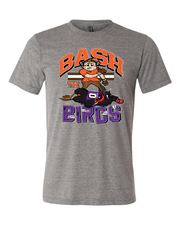 "Bash The Birds" Design on Gray