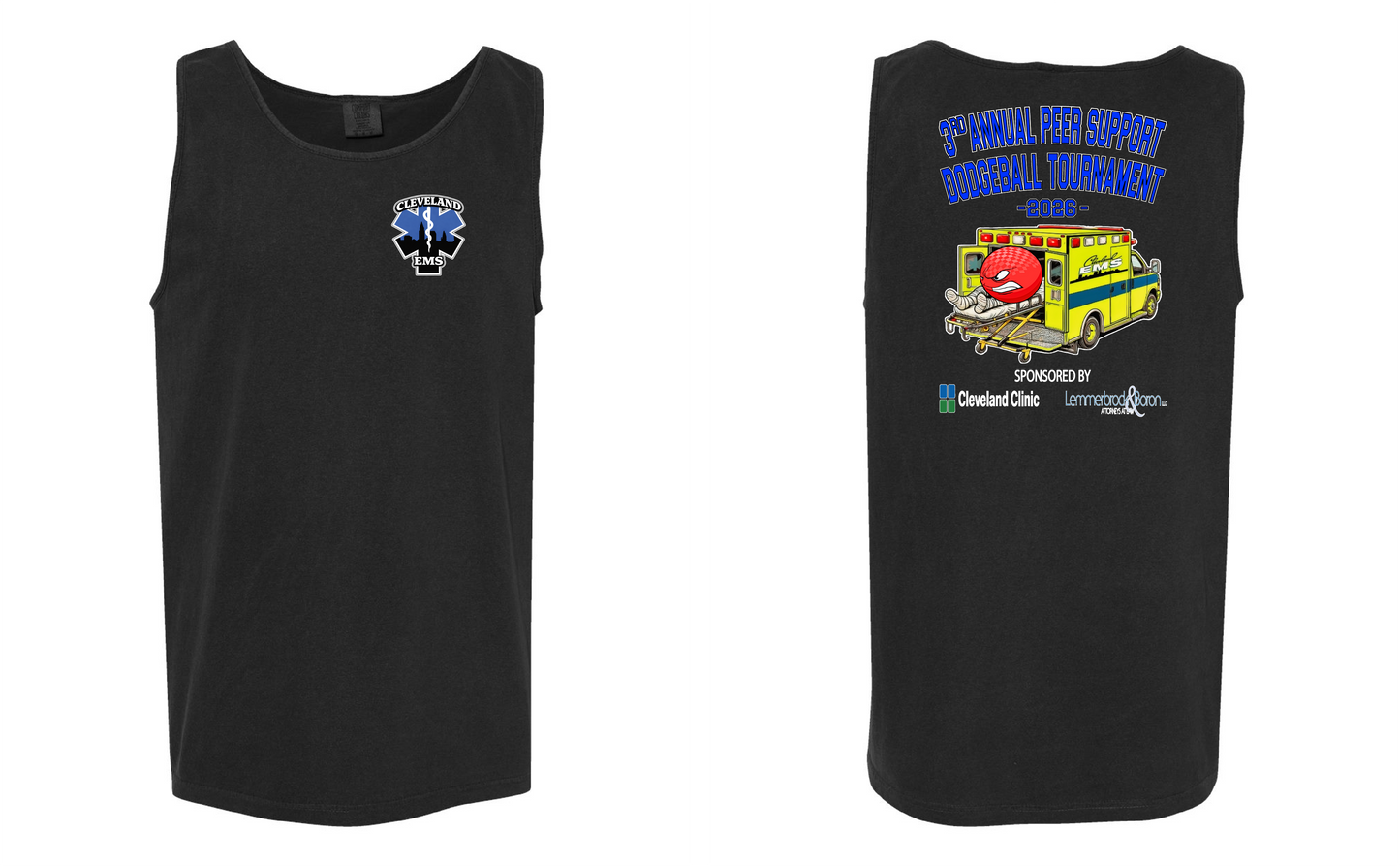 "Cleveland EMS 3rd Annual Peer Support Dodgeball Tournament" on Black Only in Clev