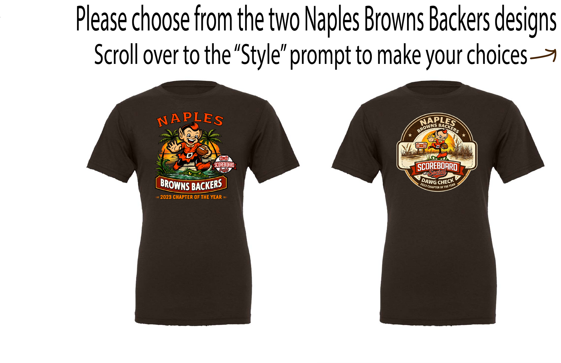Naples Browns Backers Only in Clev