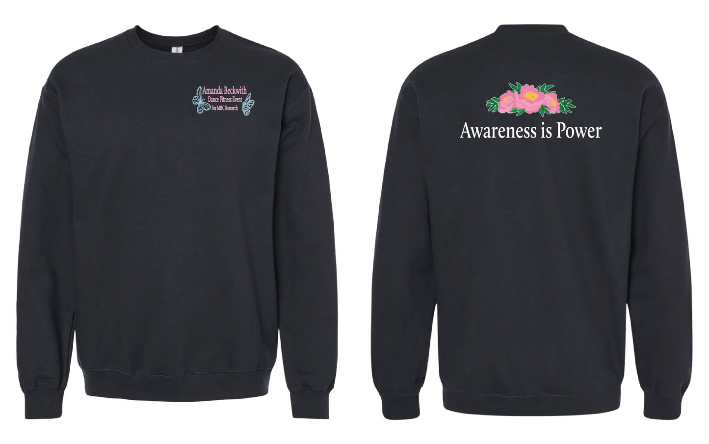 Amanda Beckwith Fundraiser - Only in Clev 3XL / Crew Sweatshirt