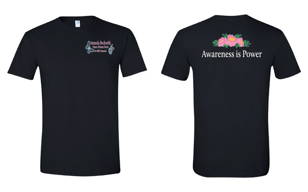 Amanda Beckwith Fundraiser on Black (Youth) - Only in Clev XL / youth short sleeves