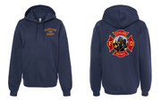 "Cleveland Fire Hockey Design" on Navy