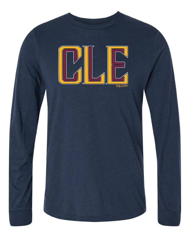 "Cleveland CLE" Design on Navy