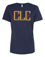 "Cleveland CLE" Design on Navy