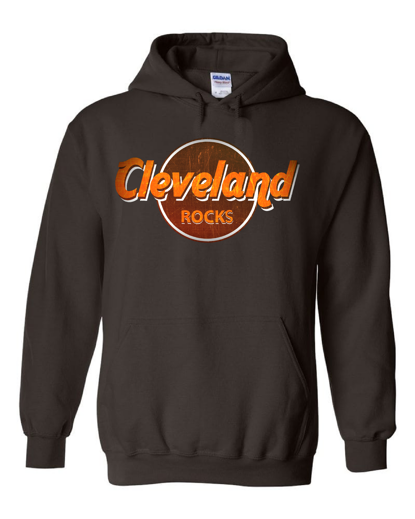 "Cleveland Rocks"  Design on Brown - Only in Clev 