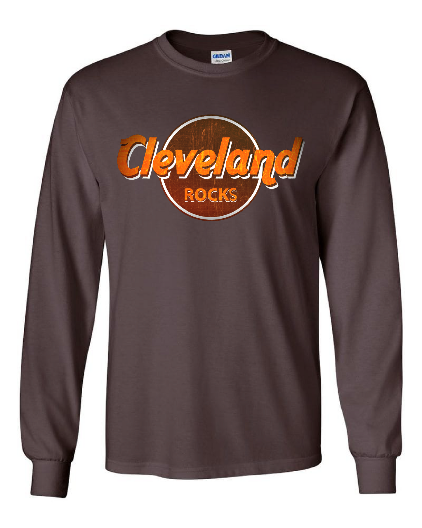 "Cleveland Rocks"  Design on Brown - Only in Clev 