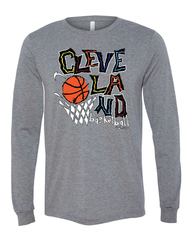 "Collage of Colors" Design on Gray