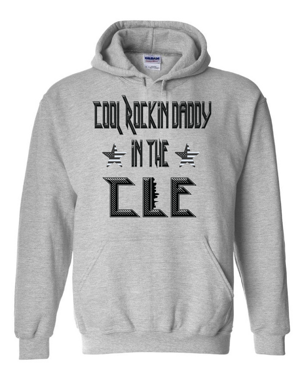 "Cool Rockin Daddy Design" on Gray