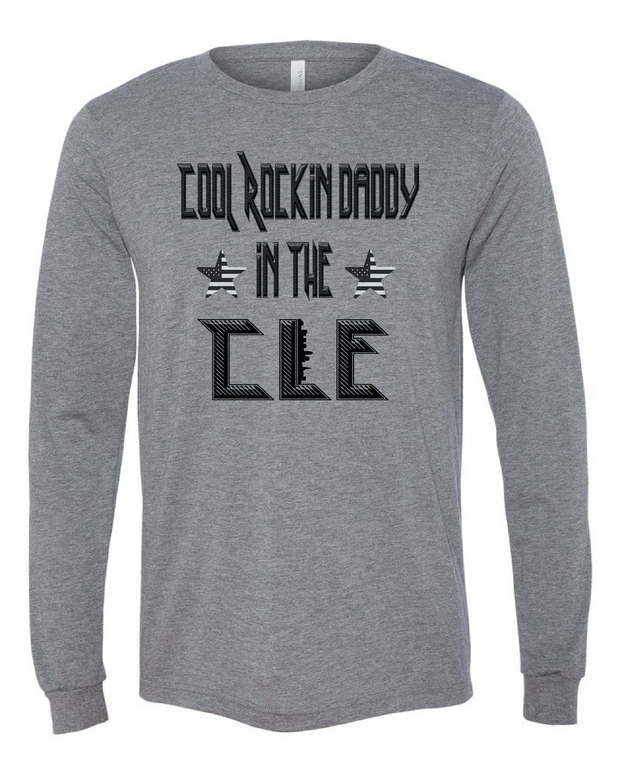 "Cool Rockin Daddy Design" on Gray