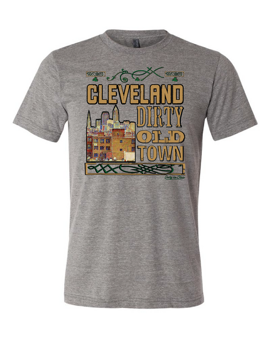 "Cleveland Dirty Old Town" on Gray