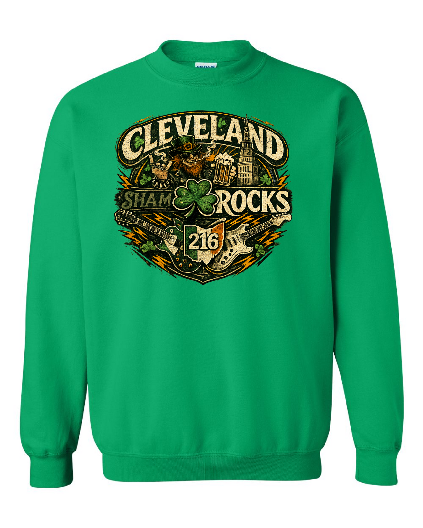 Cleveland Rocks" on Kelley Green Only in Clev