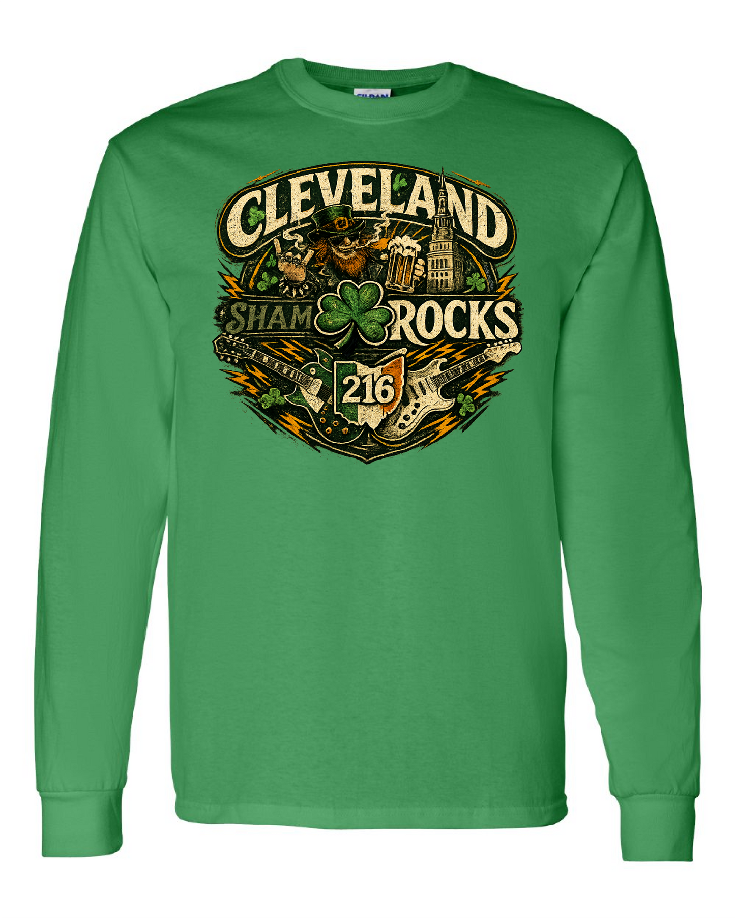 Cleveland Rocks" on Kelley Green Only in Clev