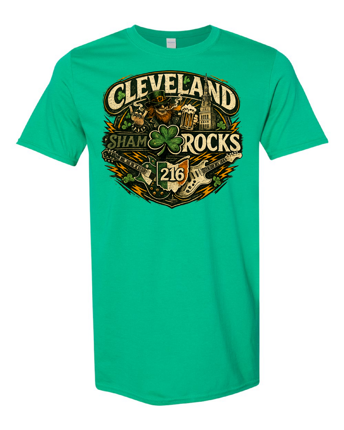Cleveland Rocks" on Kelley Green Only in Clev