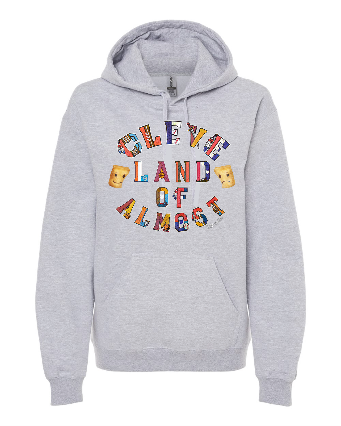 Cleve (Land of Almost) on grey Only in Clev