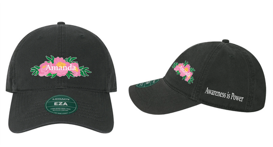 Amanda Beckwith Baseball Hat on  Black Dad's Hat - Only in Clev 