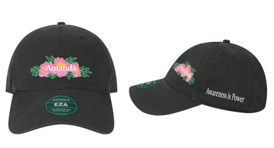 Amanda Beckwith Baseball Hat on  Black Dad's Hat - Only in Clev 