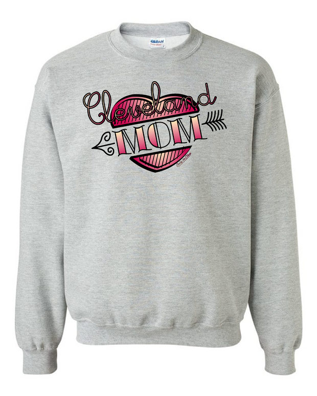 "Cleveland Mom" On Gray