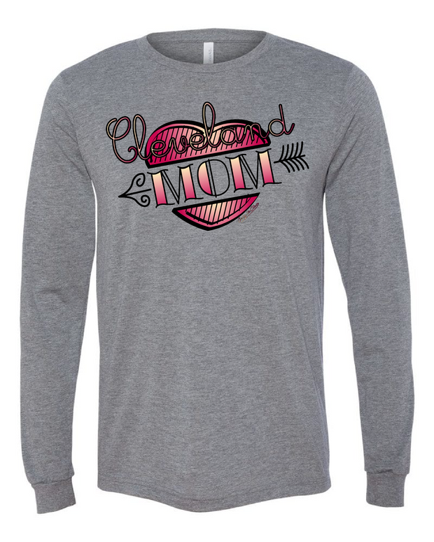 "Cleveland Mom" On Gray