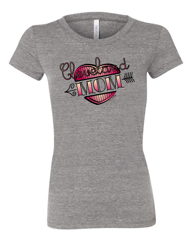 "Cleveland Mom" On Gray