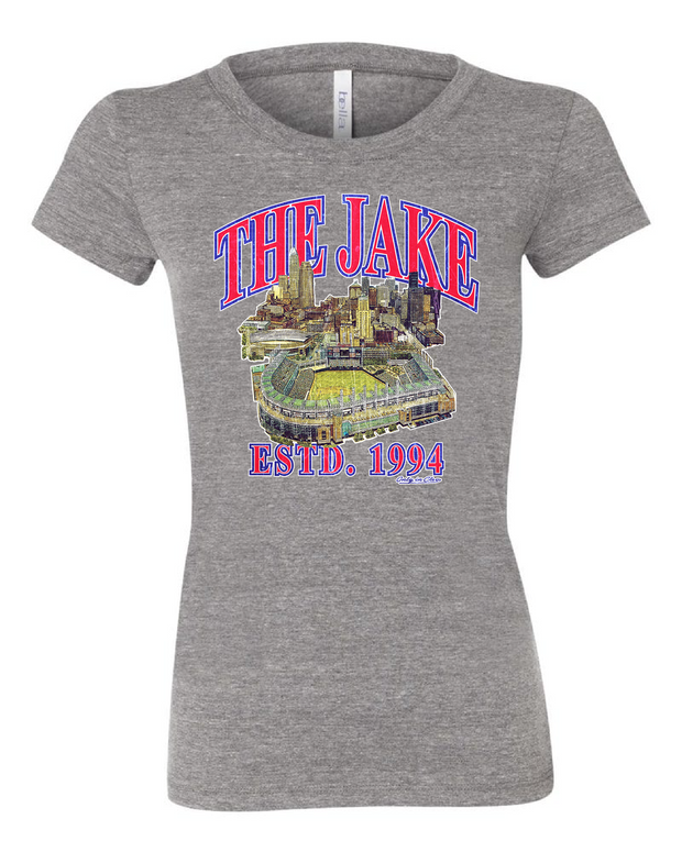 Cleveland "The Jake"  Baseball" Design on Gray