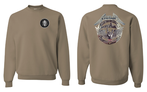 "RockStar Battalion" RockStar Metal Design on Khaki