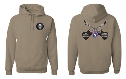 "RockStar Battalion" RockStar Guitar Design on Khaki - Only in Clev 