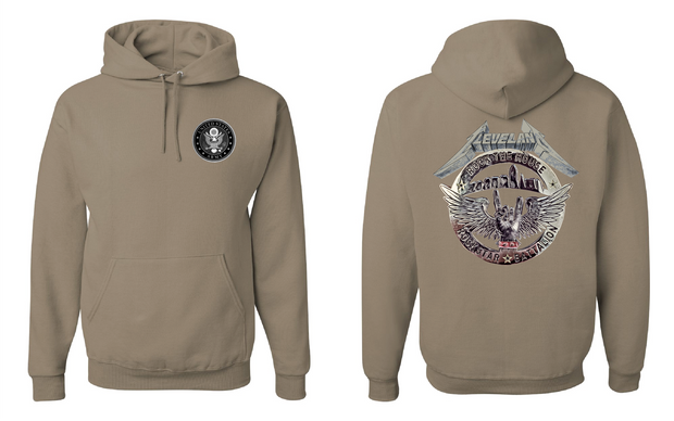 "RockStar Battalion" RockStar Metal Design on Khaki