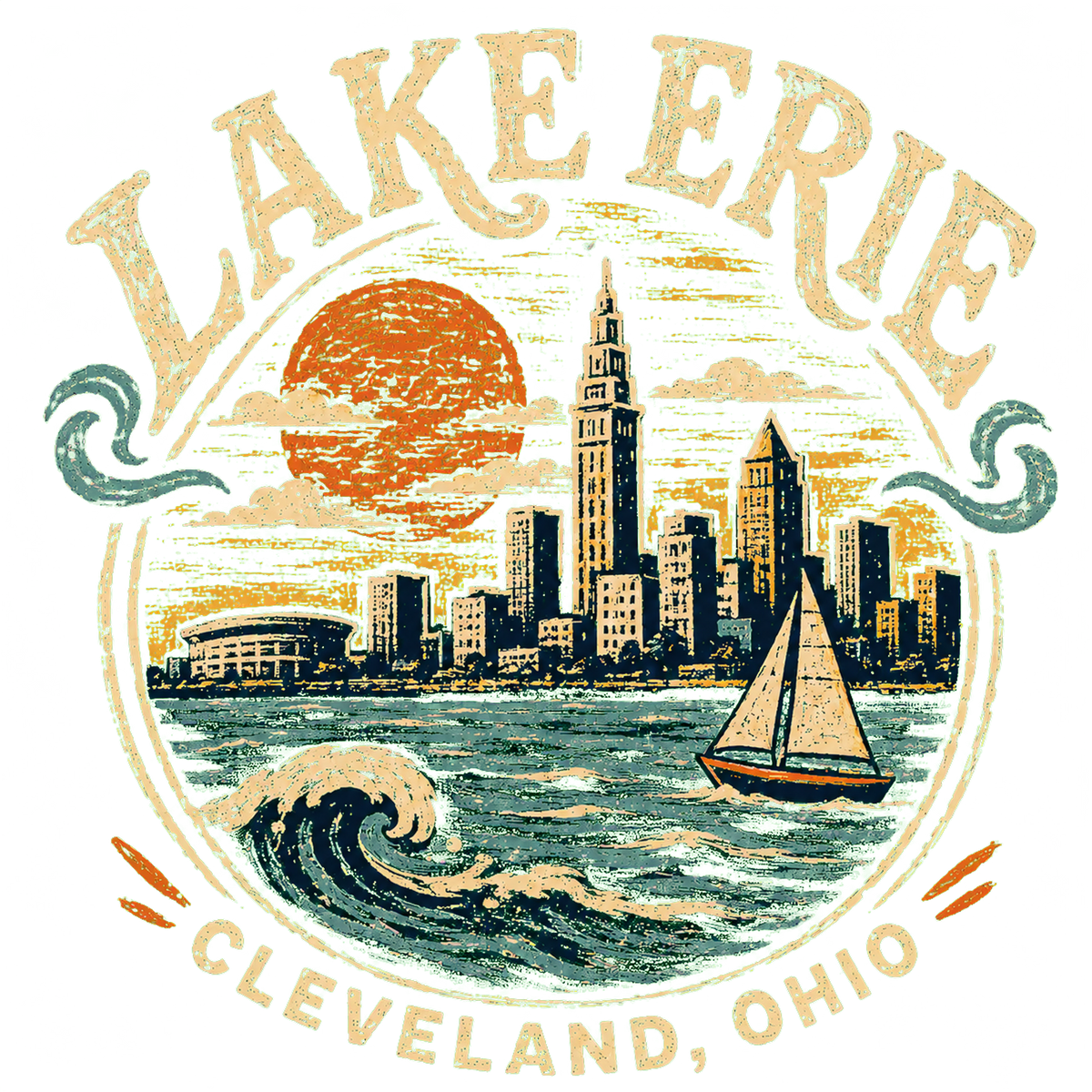 Original Lake Erie Circle artwork