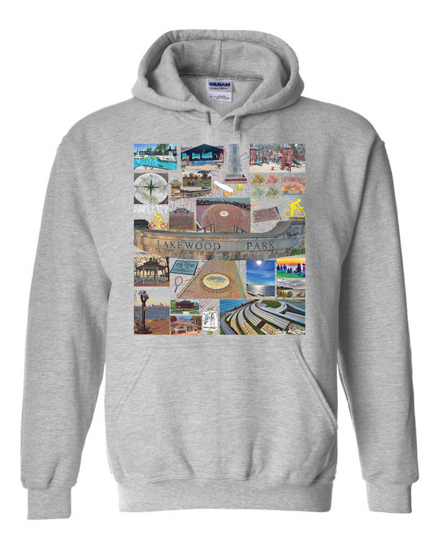 "Lakewood Park" Design on Gray