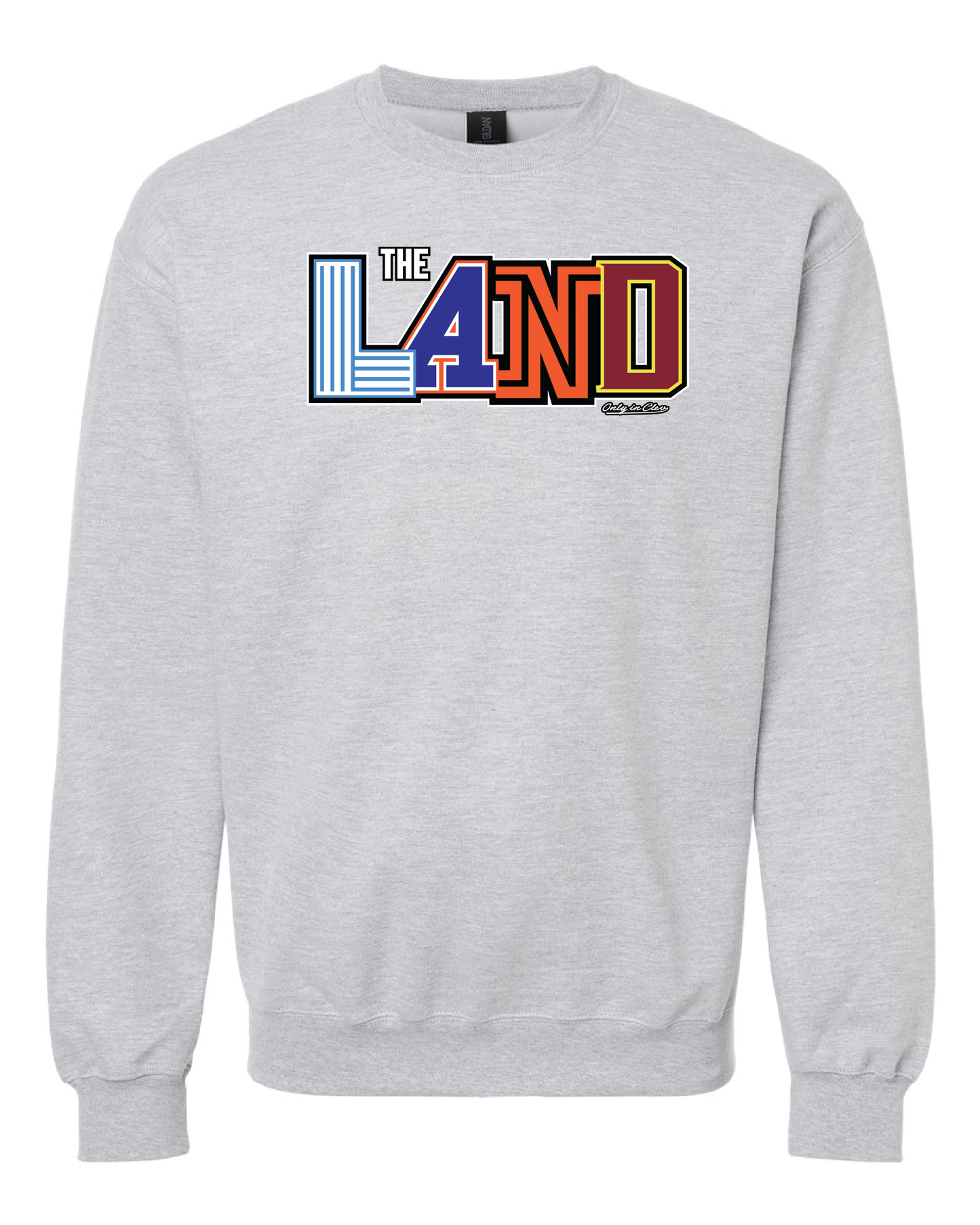 "Colors of the Land" Design on Gray - Only in Clev 
