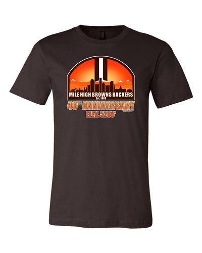 Mile High 40th Anniversary Shirts