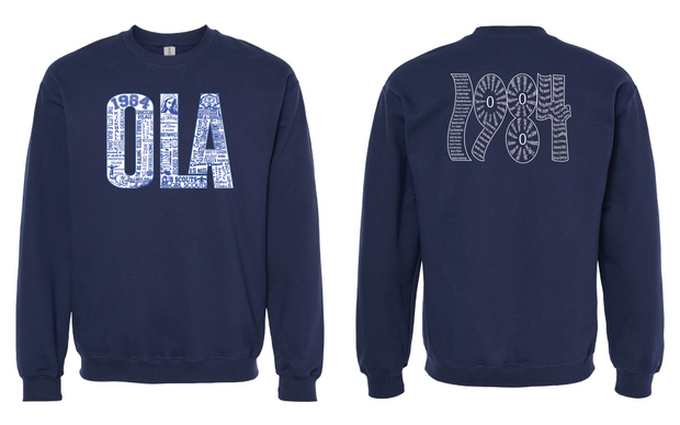 OLA "Class of 84" Reunion Shirts on Navy
