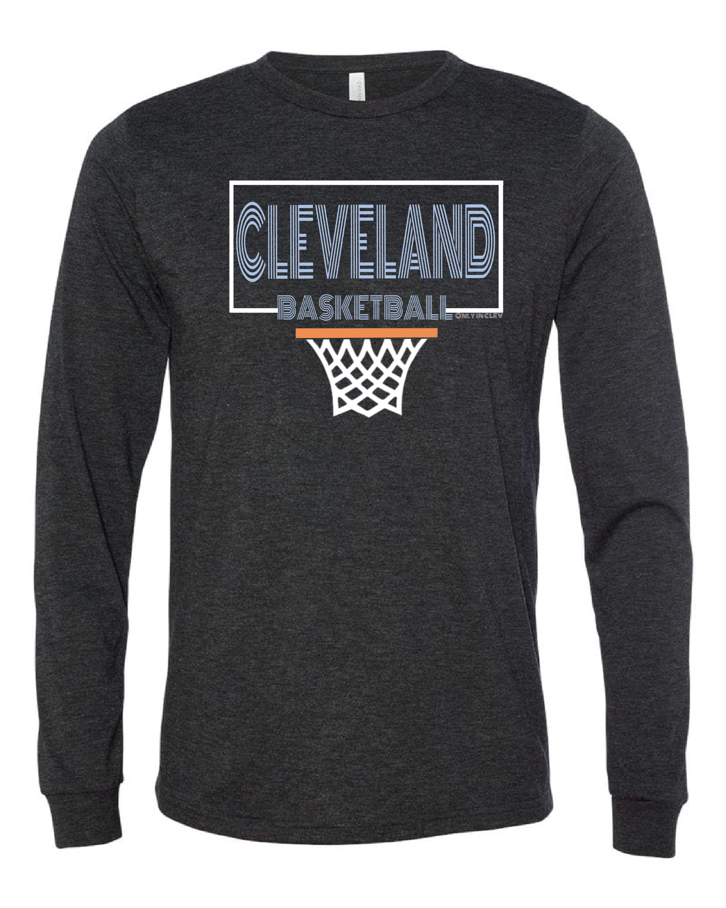 "Cleveland Net " Design on Black - Only in Clev 