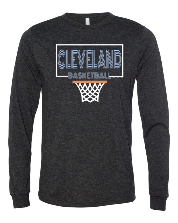 "Cleveland Net " Design on Black