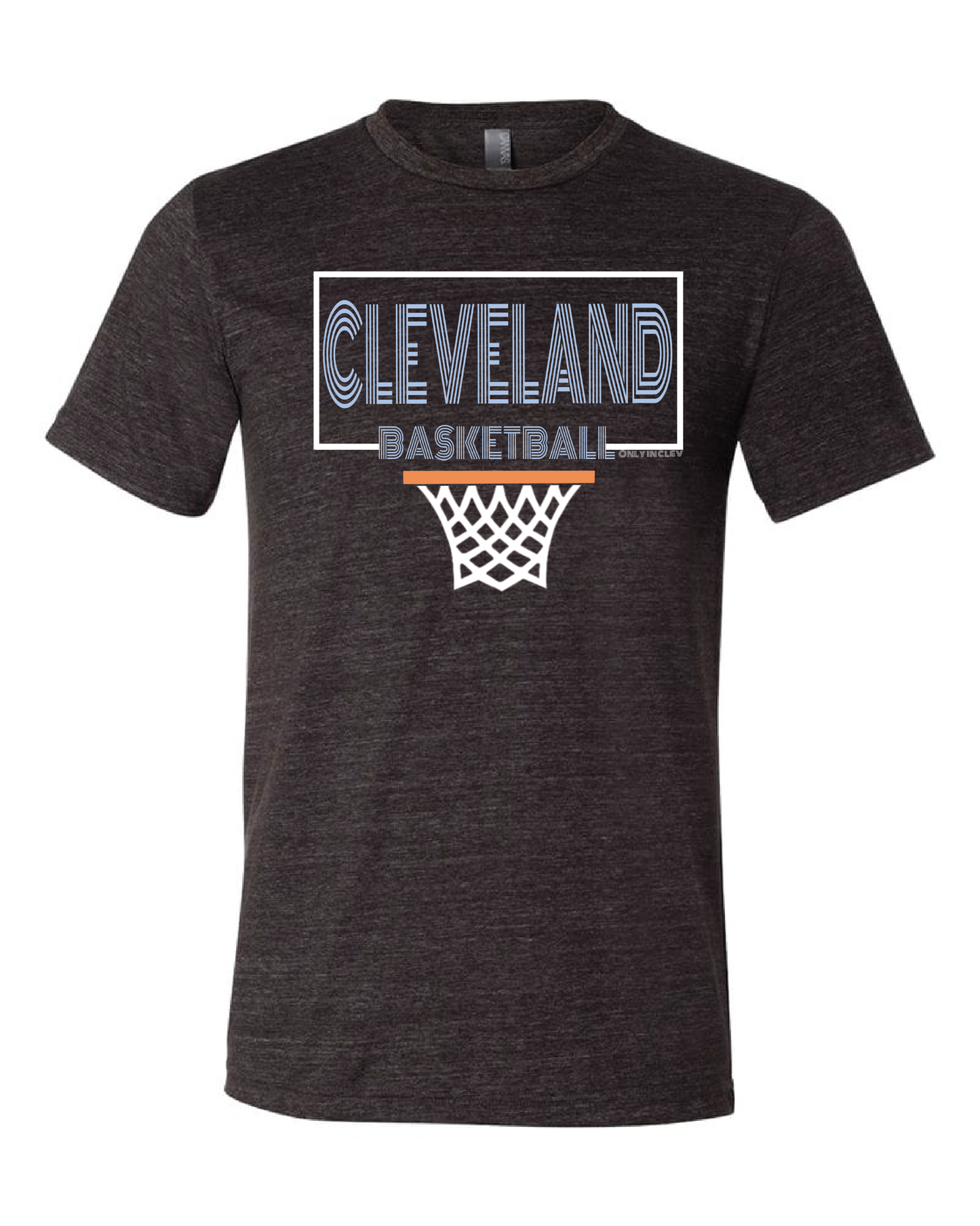 "Cleveland Net " Design on Black - Only in Clev 
