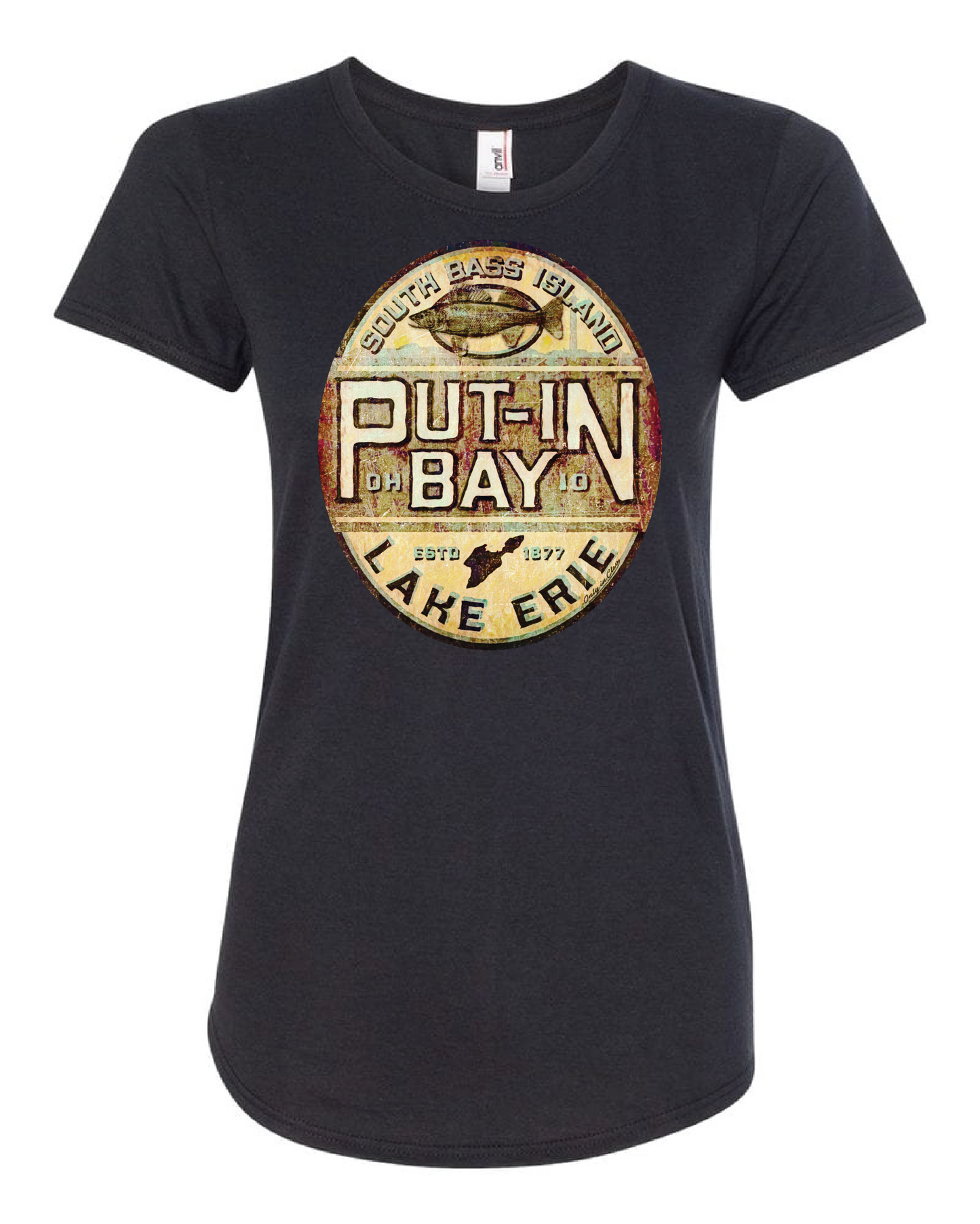 "Put in Bay" on Black - Only in Clev 