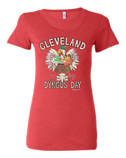 "April Fools Dyngus Day" design on Red