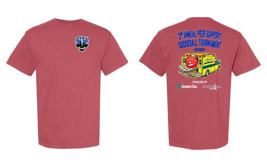 "Cleveland EMS 3rd Annual Peer Support Dodgeball Tournament" on Red Only in Clev