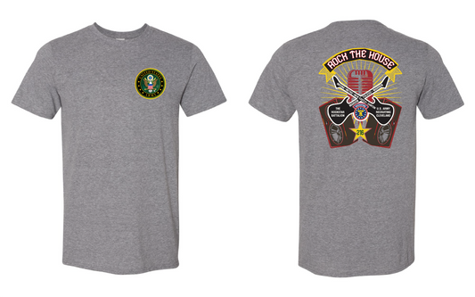 "RockStar Battalion" Rock the House Design on Gray - Only in Clev 